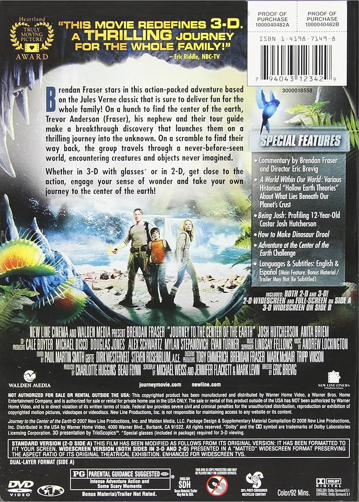 Journey to the Center of the Earth : Amazon.sg: Movies and TV